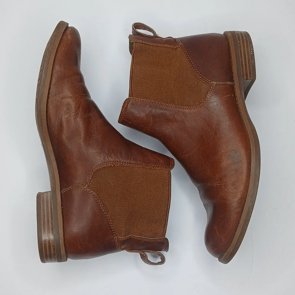 Timberland Women's Brown Heeled Boots - Picture 5 of 8